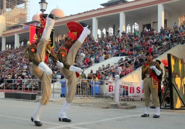 Wagah Border Ceremony near Amritsar – Close to Hotel City Klyde Inn